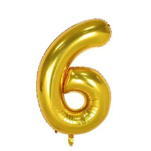 Globo N° 6 - Oro 32"