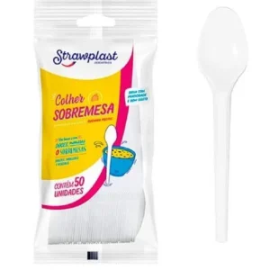Cuchara Plástico Postre x50
