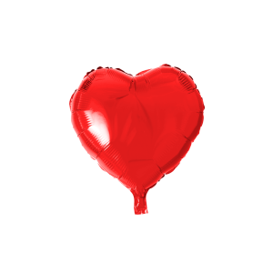 Globo Corazón - Rojo