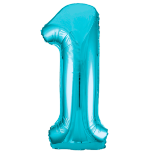 Globo N° 1 - Celeste 40"