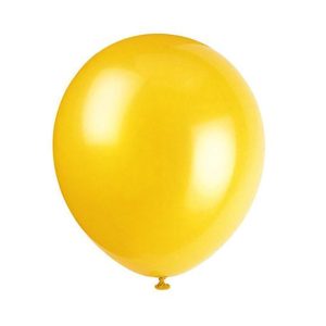 Globos Perlado R12 Amarillo x 50