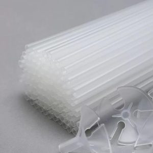 Soporte p/ globos trasparente 40 cm