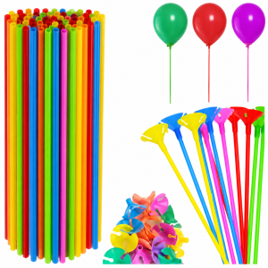 Soporte p/globos colores x10