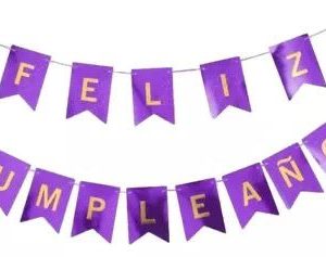 Cumple FC brillo violeta