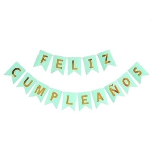 Cumple FC Verde pastel