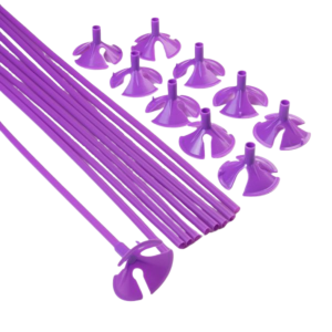 Soporte p/globos - Violeta  x20