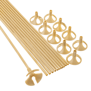 Soporte p/globos - Bronce x20