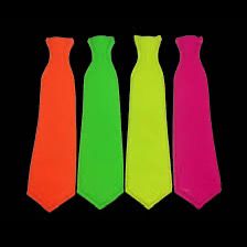 Corbatas Fluor x12