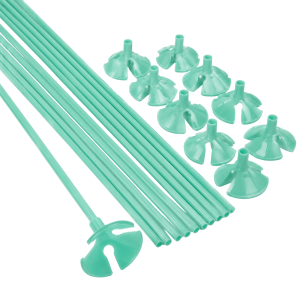 Soporte p/globos - Verde Pastel x20