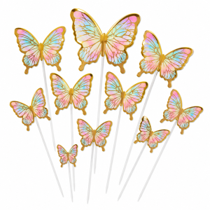 Topper Mariposas x10
