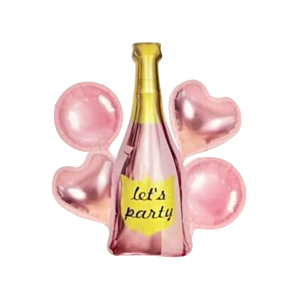 Set Botella Champagne