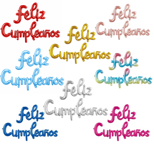 Globo Feliz Cumpleaños