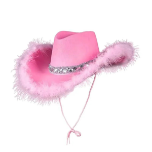 Sombrero Cowboy c/plumas
