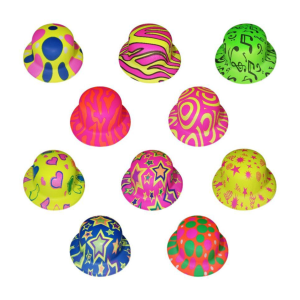 Gorro Bombín Estampado PVC