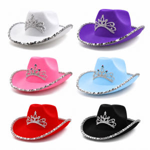 Sombrero Cowboy con Corona