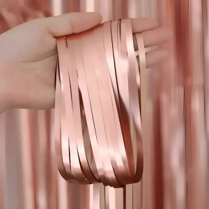 Cortina Matte Rosa Oro